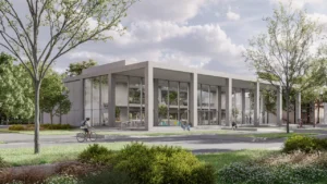 Karel de Grote Hogeschool xây dựng một tòa nhà mới ở Hoboken cho các khóa học khoa học và công nghệ