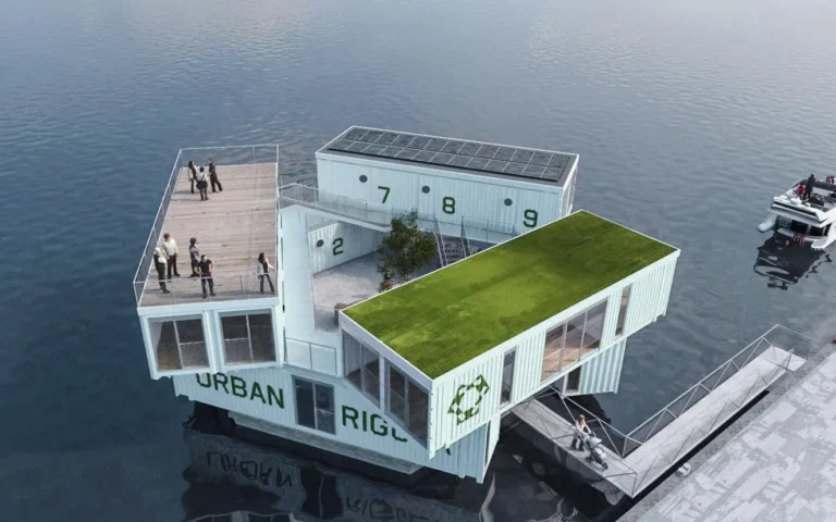 nhà ở sinh viên bằng Container tại Đan Mạch