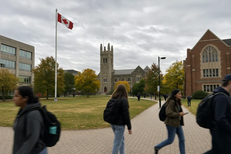du học sinh quốc tế tại Canada giảm mạnh